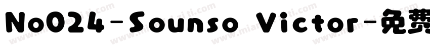 No024-Sounso Victor字体转换